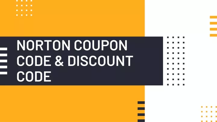 norton coupon code discount code