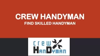 Handyman Services Brampton