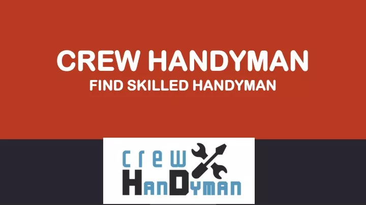 crew handyman find skilled handyman