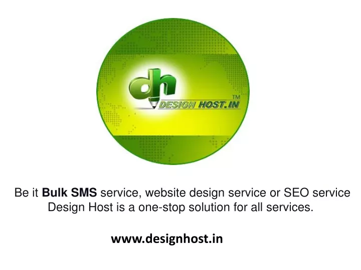 be it bulk sms service website design service
