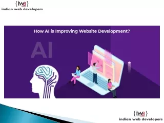 How AI is Improving Website Development?