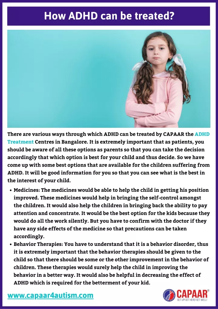 how adhd can be treated
