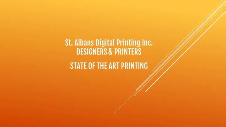 st albans digital printing inc designers printers