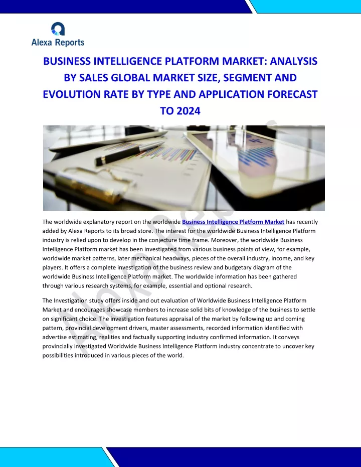 business intelligence platform market analysis
