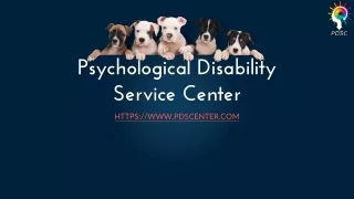 psychological disability service center