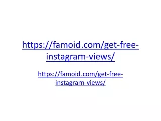 https famoid com get free instagram views