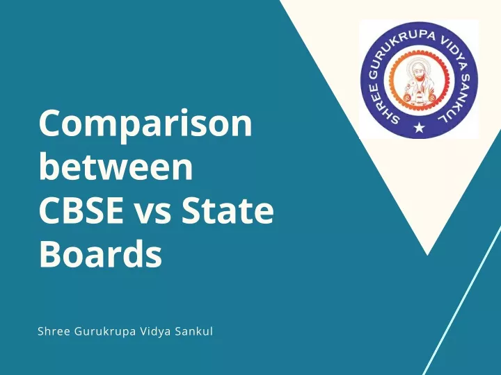 comparison between cbse vs state boards