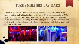 Torremolinos gay bars