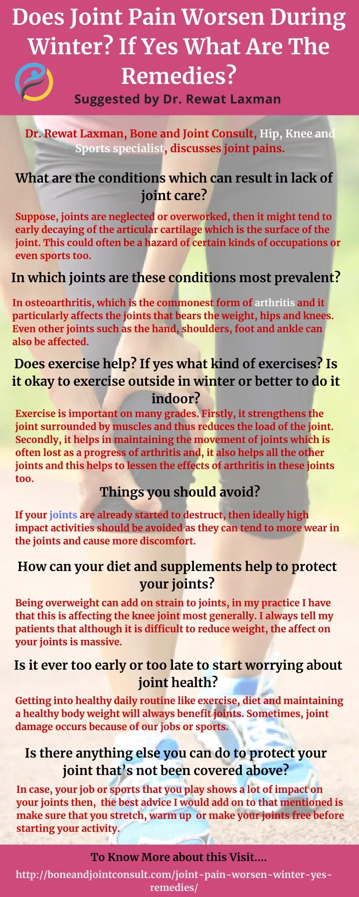 does joint pain worsen during winter if yes what
