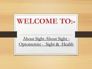 welcome to