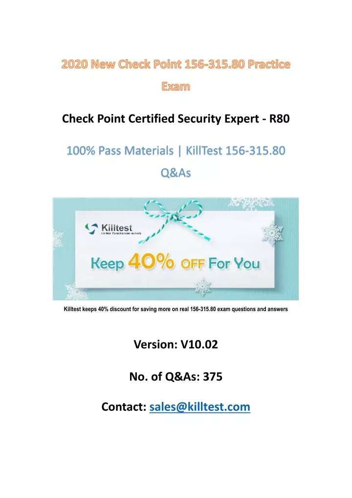 check point certified security expert r80