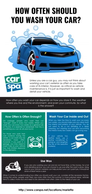 How Often Should You Wash Your Car?