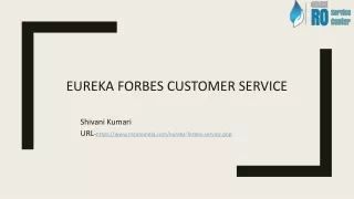 Eureka Forbes RO Service Center@8506096742
