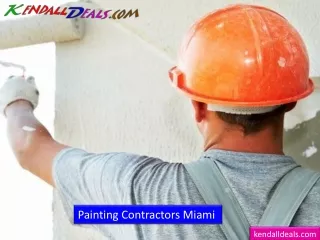 Painting Contractors Miami