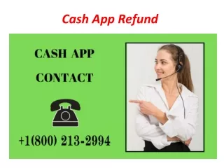 Cash App Refund 18333991800