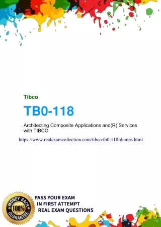 Free TB0-118  Actual Exam Dumps - TB0-118  Practice Questions