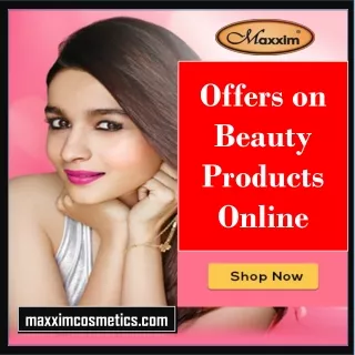 Buy Beauty, Skincare and Personal care Products l Shop MaxximCosmetics