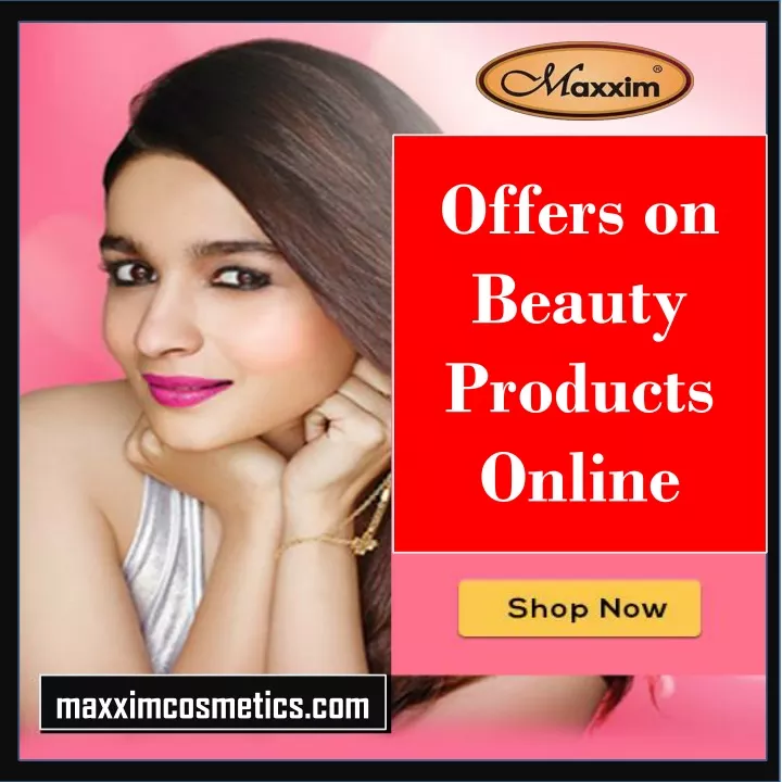 offers on beauty products online