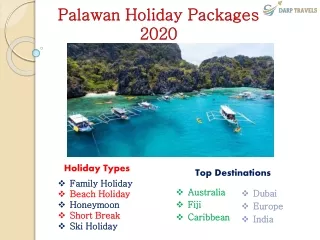 Cheap Palawan Tour Packages 2020 by Darp Travels