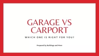 garage vs carport