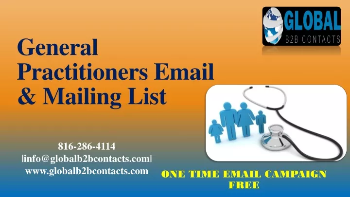 general practitioners email mailing list
