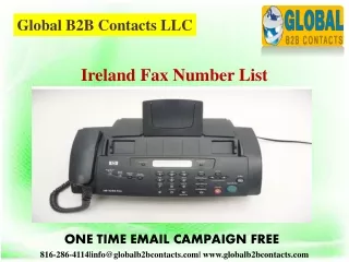 Ireland Fax Number List