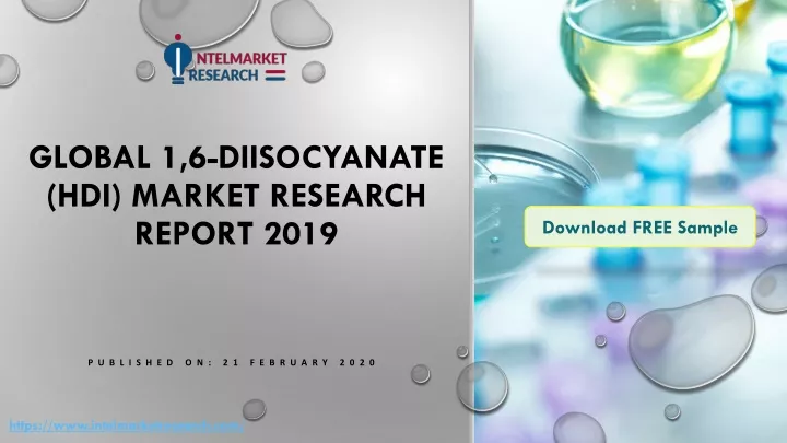 global 1 6 diisocyanate hdi market research report 2019