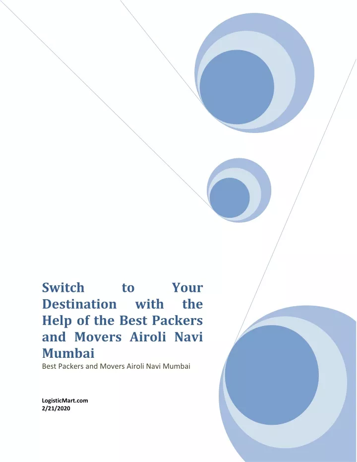 switch destination help of the best packers