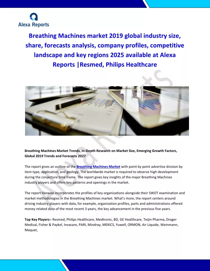 breathing machines market 2019 global industry