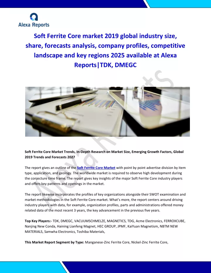 soft ferrite core market 2019 global industry