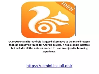 https ucmini install onl