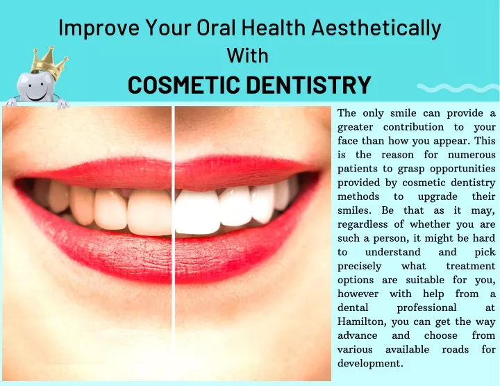 improve your oral health aesthetically with