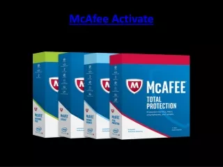 mcafee activate