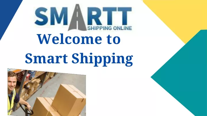 welcome to smart shipping