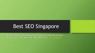 SEO service providers in Singapore  | SEO Singapore