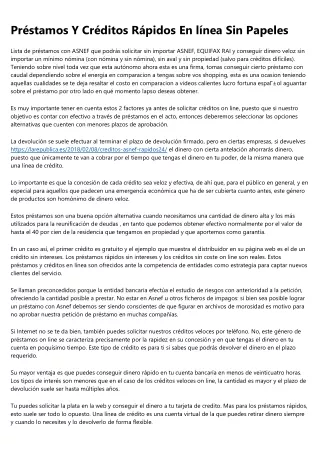 Cómo Fallan los 10 peores prestamos confiables y rapidos de todos los tiempos podría haberse evitado