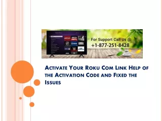 Activate Roku Device and Fix Activation Code | Roku Com Link