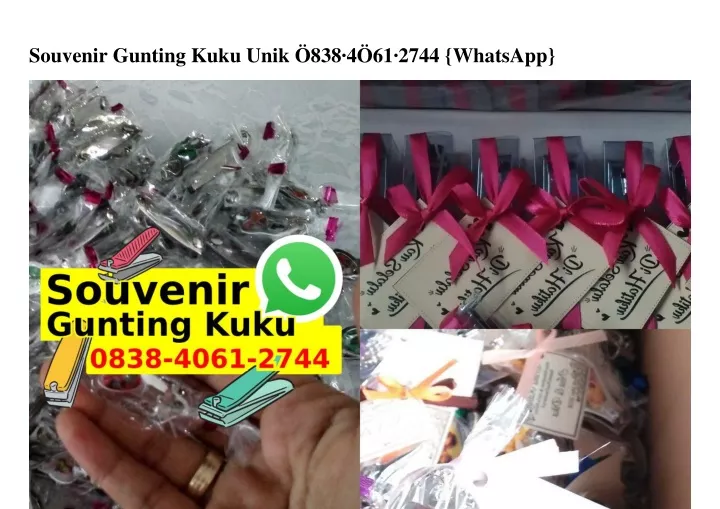 souvenir gunting kuku unik 838 4 61 2744 whatsapp