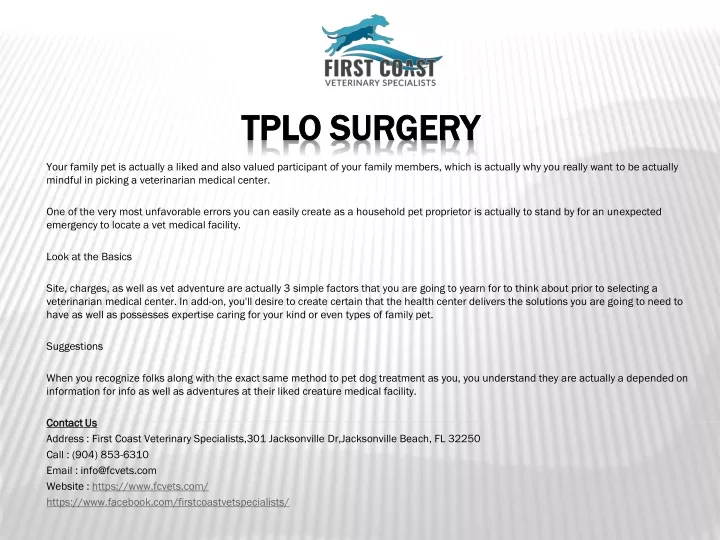 tplo surgery