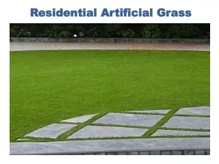 residential artificial grass