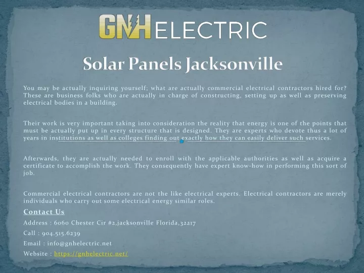 solar panels jacksonville