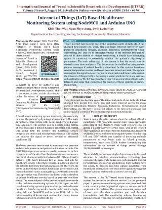 international journal of trend in scientific