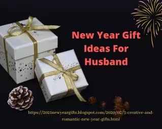 New year Gift Ideas For Husband