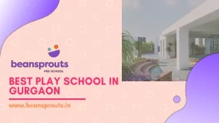 Best Pre Nursery School In Gurgaon - Beansprouts Pre School