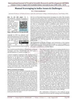 international journal of trend in scientific