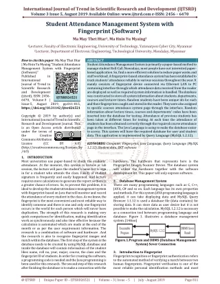 international journal of trend in scientific