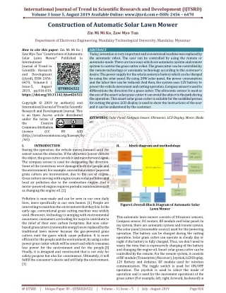 international journal of trend in scientific