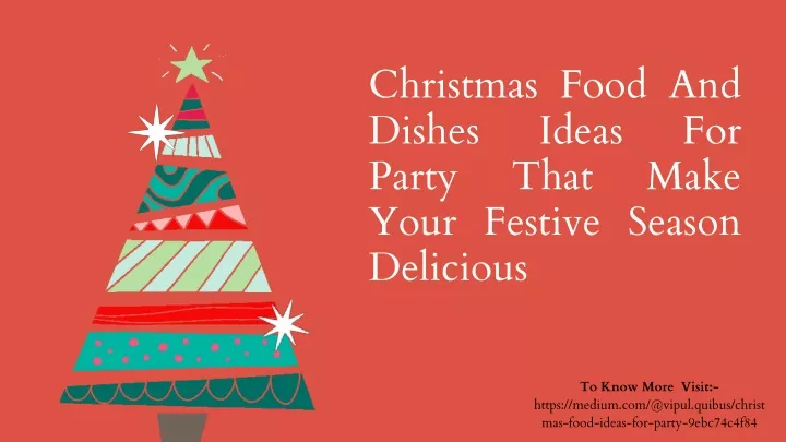 christmas food and dishes ideas party that your