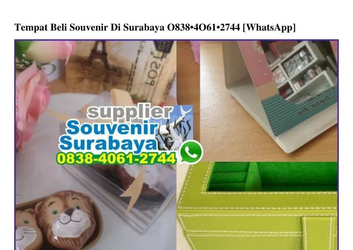 tempat beli souvenir di surabaya o838 4o61 2744