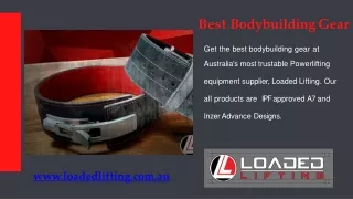 best bodybuilding gear